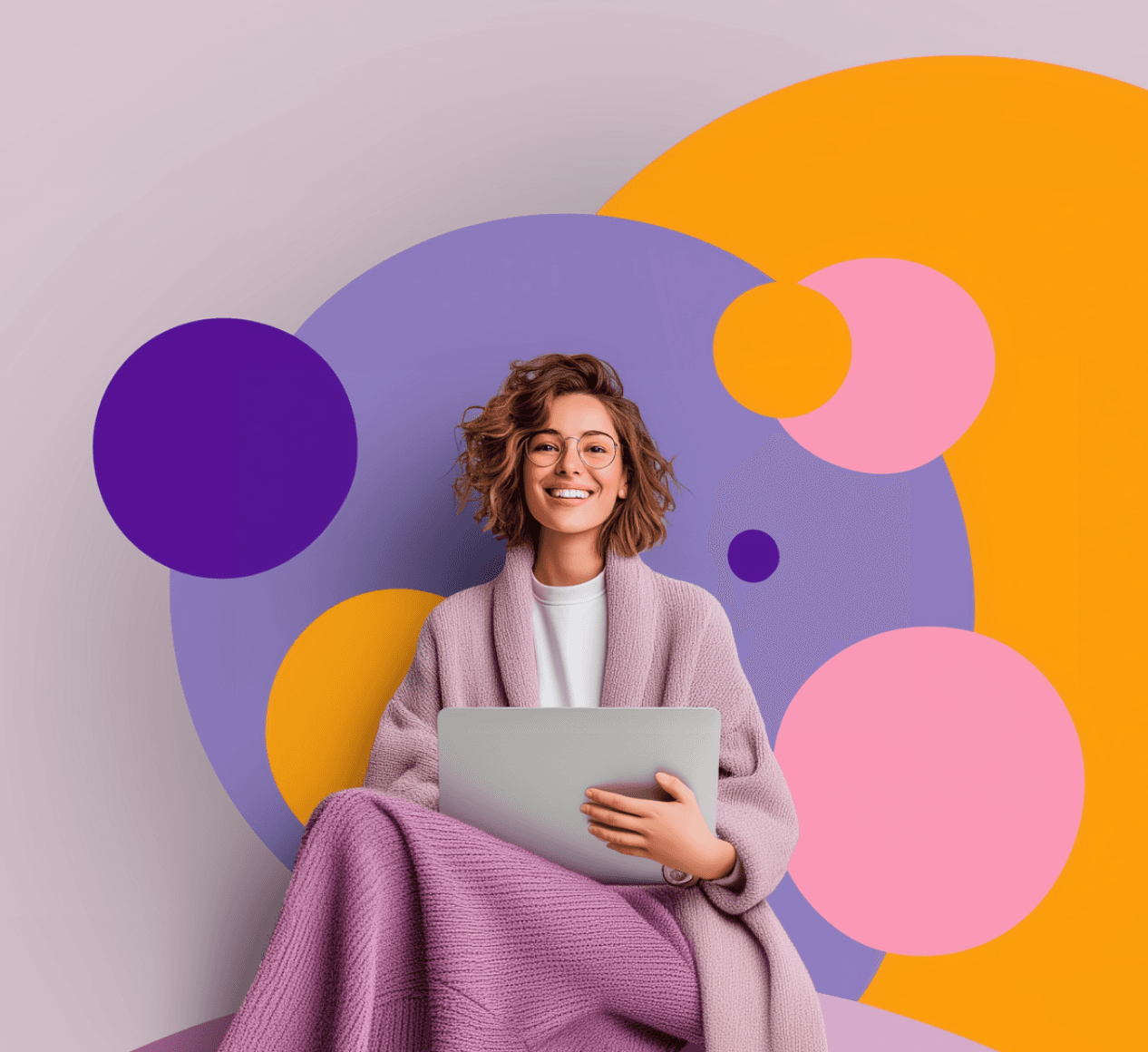 Empreendedora a gerir a sua loja online